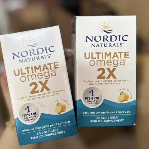 Viên Uống Bổ Sung Ultimate Omega 2X 2150mg Nordic