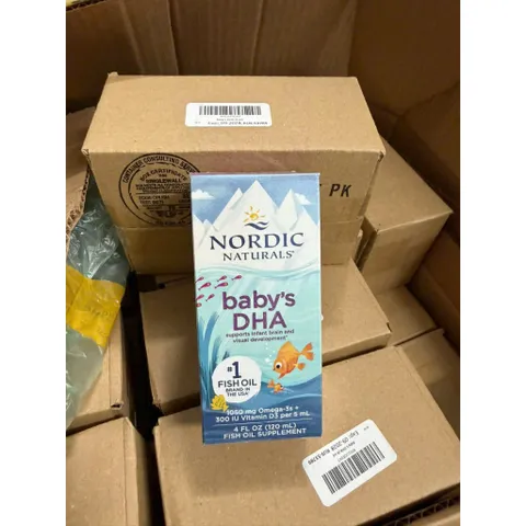 120ml Siro dầu cá Nordic Naturals Baby's DHA cho bé sơ sinh từ 0-12 tháng tuổi 868100