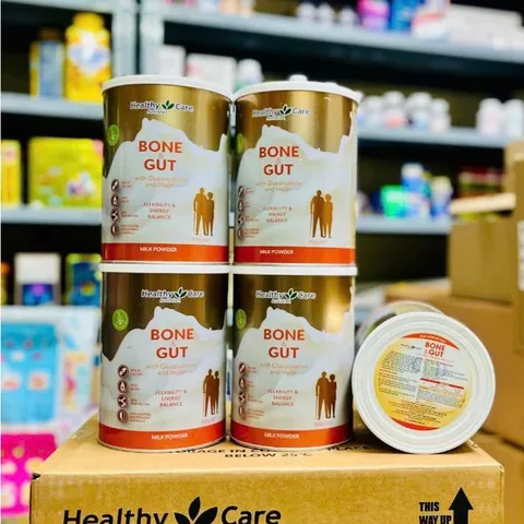 Sữa Xương Khớp & Tiêu Hóa Healthy Care Bone & Gut 800g – Canxi & Lợi Khuẩn, Cho Người Lớn Tuổ