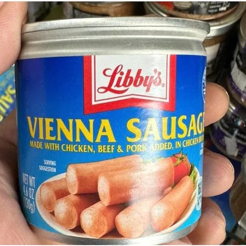[ LẺ 1 HŨ ] CHÍNH HÃNG XÚC XÍCH LIBBY VIENNA CÙA MỸ 868112