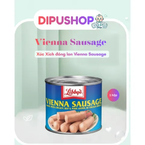 [ LẺ 1 HŨ ] CHÍNH HÃNG XÚC XÍCH LIBBY VIENNA CÙA MỸ 868112