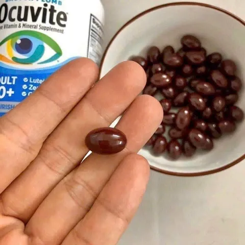 Viên uống bổ mắt Ocuvite Adult 𝟓𝟎+ 90 viên