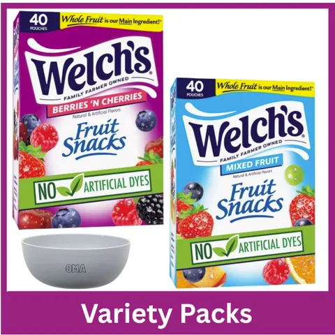 Kẹo dẻo trái cây Welch’s Fruit Snacks