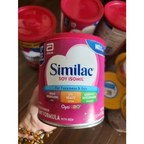 Sữa Similac Soy Isomil thực vật cho trẻ dị ứng đạm bò 0-12 tháng 868132