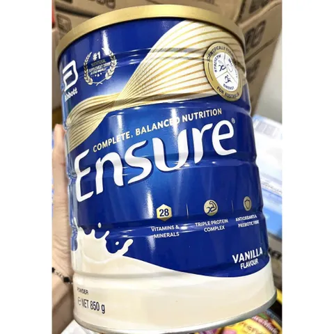 DATE 2027 Sữa Ensure Úc 850g Chất Lượng, Giá Tốt