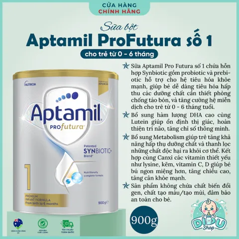 SỮA APTAMIL PROFUTURA SYNBIOTIC CỦA ÚC 900 - SỐ 1,2,3