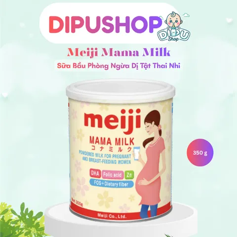 Sữa Bầu Meiji Mama 350g Phòng Ngừa Dị Tật Thai Nhi Bổ Sung DHA Axit Folic Sắt Kẽm 868152