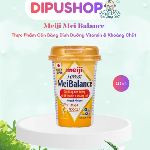 Thực Phẩm Bổ Sung Meiji MeiBalance 125 ml Dành cho người lớn