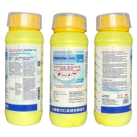 Thuốc muỗi Fendona 10SC 1 lít, diệt côn trùng, đuổi gián, diệt ruồi kiến, bọ chét (chính hãng)