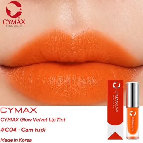 Son Kem CYMAXGlow Velvet Lip Tint – Son Môi Hàn Quốc | Mềm Mịn – Lên Màu Chuẩn – Lâu Trôi