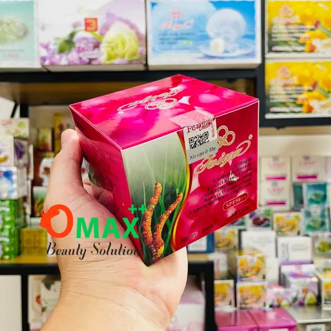 Kem FEIYA Đông Trùng Hạ Thảo Đài Loan 50g - Làm Trắng - Giảm Thâm Nám - Cân Bằng Da - Cấp Ẩm