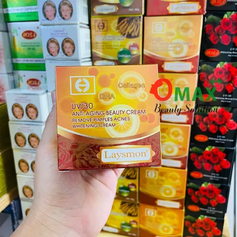 Kem LAYSMON Đỏ - Chống Nhăn - Ngừa Lão Hóa UV/30 - Anti-Aging Beauty Cream 20g