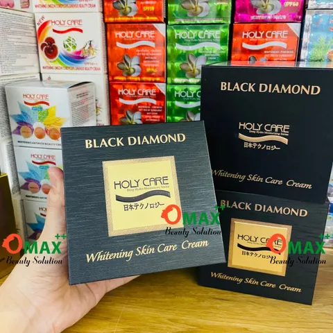 Kem HOLY CARE Cao Cấp - Whitening Skin Care Cream 25g - Black Diamond - Trắng Da - Giảm Thâm Nám