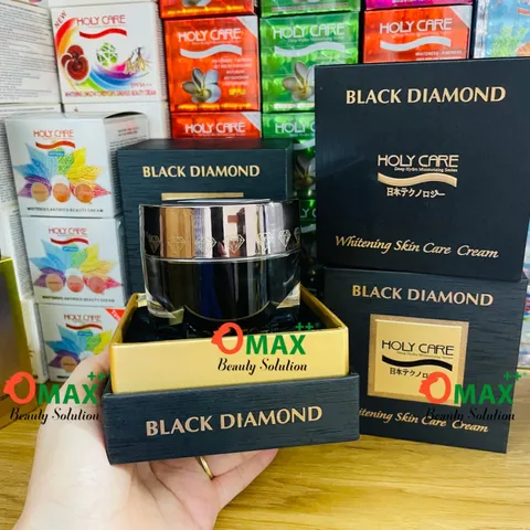 Kem HOLY CARE Cao Cấp - Whitening Skin Care Cream 25g - Black Diamond - Trắng Da - Giảm Thâm Nám