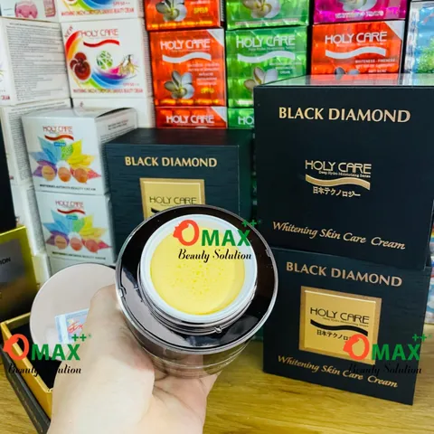 Kem HOLY CARE Cao Cấp - Whitening Skin Care Cream 25g - Black Diamond - Trắng Da - Giảm Thâm Nám
