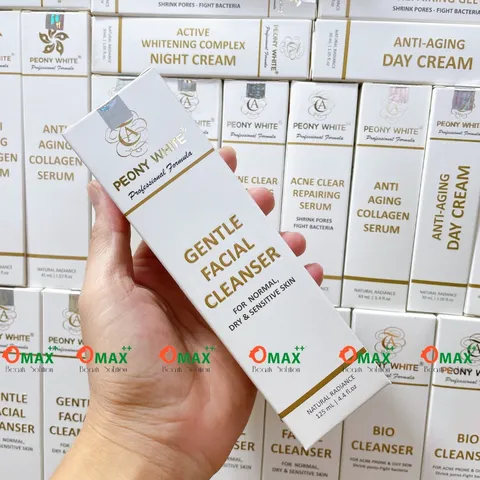 SỮA RỬA MẶT PEONY WHITE COLLAGEN - GENTLE FACIAL CLEANSER - DƯỠNG TRẮNG - CÂN BẰNG DA 125ml