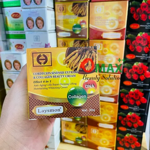 Kem LAYSMON Đông Trùng Hạ Thảo - LAYSMON Cordyceps Sinesis Extract And Collagen Beauty Cream 20g