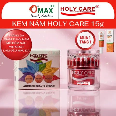 Kem HOLY CARE Nám 15g - Trắng Da - Giảm Thâm Nám - Đồi Mồi - Tàn Nhang - Đều Màu Da