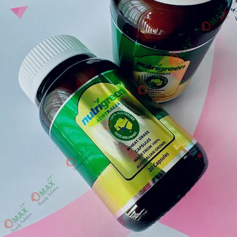 Viên Uống Mầm Kép Nutrigreen PEONY WHITE 20v - Thanh Lọc - Thải Độc - Tuần Hoàn - Trắng Da