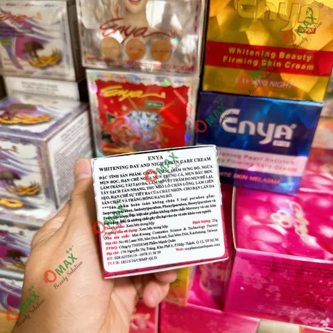 Kem Mụn ENYA Đỏ - Antirich Whitening Cream 20g - Giảm Mụn - Giảm Tác Nhân Gây Mụn - Dưỡng Trắng Da