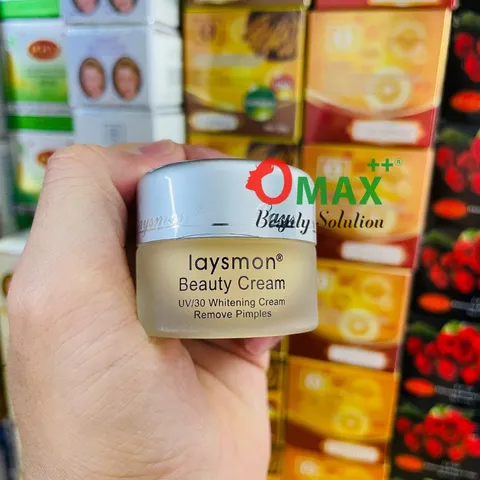 Kem LAYSMON UV/30 Beauty Cream 15g (đài loan) Dưỡng Trắng Da - Mờ Thâm Nám - Giảm Mụn- Chống Lão Hóa