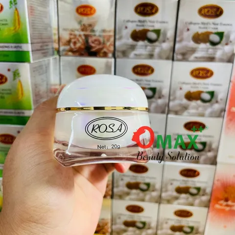 Kem ROSA Yến - Collagen - Collagen Bird's Nest Essence Beauty Cream 20g - Giảm Thâm Nám - Trắng Da