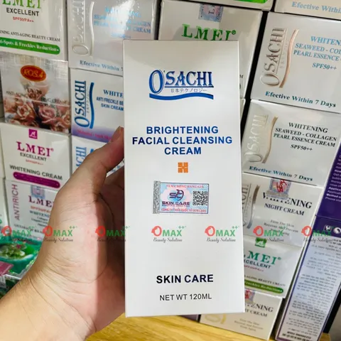 Kem Rửa Mặt O'SACHI - Brightening Facial Clean 120ml - Sạch Da - Láng Mịn - Giảm Tác Nhân Gây Mụn
