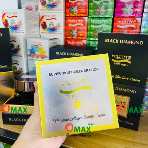 Kem HOLY CARE Cao Cấp - Whitening Collagen Beauty Cream 25g - Super Skin Regeneration - Tái Tạo Da