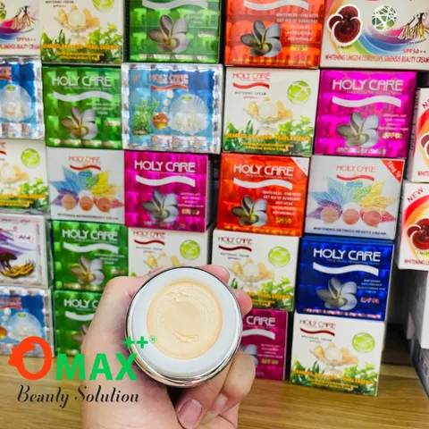Kem HOLY CARE Xanh Dương 20g - Mờ Thâm Nám - Trắng Da - Giảm Đồi Mồi - Tàn Nhang