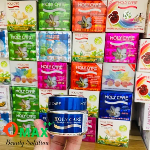 Kem HOLY CARE Xanh Dương 20g - Mờ Thâm Nám - Trắng Da - Giảm Đồi Mồi - Tàn Nhang