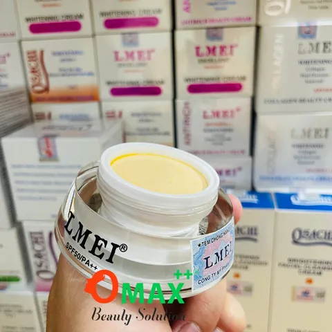 Kem LMEI Ngọc Trai- Collagen 25g - Làm Trắng - Giảm Thâm Nám - Tàn Nhang - Đồi Mồi - Làm Đều Màu Da