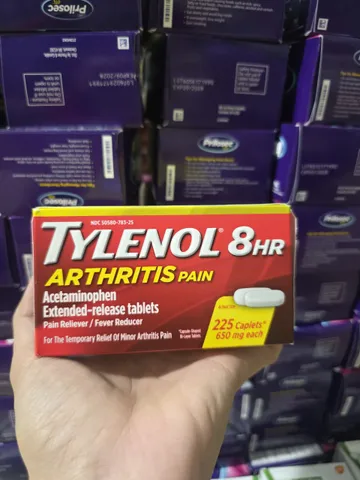 VIÊN UỐNG HỖ TRỢ GIẢM ĐAU, HẠ SỐT TYLENOL (HỘP 225 VIÊN) – CHUẨN NỘI ĐỊA MỸ