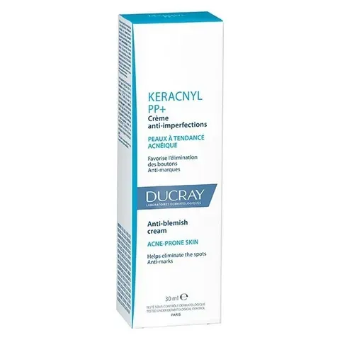 Kem Dưỡng Da Ducray Keracnyl PP 30mL - Giảm Mụn, Mờ Thâm, Dưỡng Ẩm Cho Da Nhạy Cảm và Khỏe Mạnh 868416