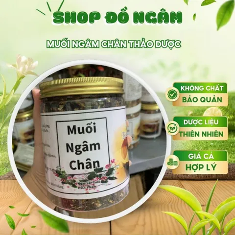 Muối Ngâm Chân Thảo Dược, Thư Giãn, Giảm Mỏi Chân, Nguyên Chất Tự Nhiên 868560