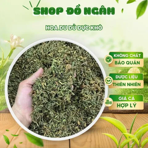Hoa Đu Đủ Đực Khô 500g, Thảo Dược Tự Nhiên Thanh Lọc Cơ Thể, Giúp Ngủ Ngon, Tăng Cường Sức Khỏe 868565