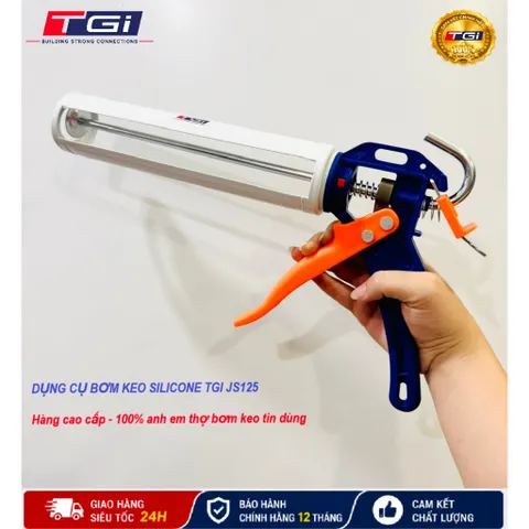 Súng bơm keo silicone TGi CHÍNH HÃNG, Súng bắn keo NHẬP KHẨU - CÔNG NGHỆ NHẬT BẢN