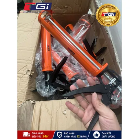 Súng bơm keo silicone TGi CHÍNH HÃNG, Súng bắn keo NHẬP KHẨU - CÔNG NGHỆ NHẬT BẢN