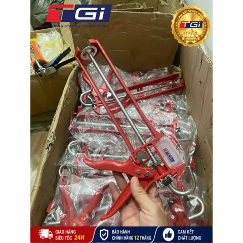 Súng bơm keo silicone TGi CHÍNH HÃNG, Súng bắn keo NHẬP KHẨU - CÔNG NGHỆ NHẬT BẢN