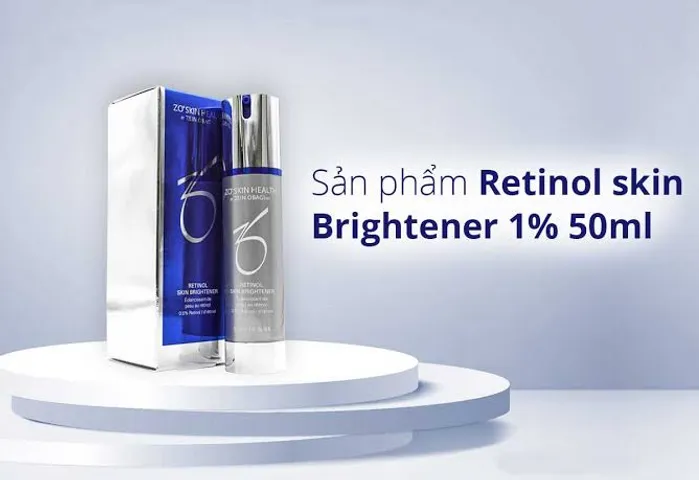 Kem Dưỡng Trắng Da Retinol Skin Brightener 1% 50ml - Zo Skin Health, Làm Sáng Da, Dưỡng Ẩm, Chống Lão Hóa, Chăm Sóc Da Cao Cấp 868697
