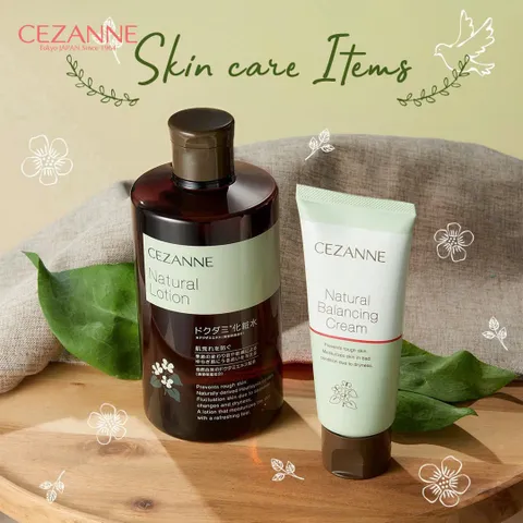 Kem dưỡng CEZANNE Natural Balancing chiết xuất CICA cân bằng ẩm và săn chắc da 70g