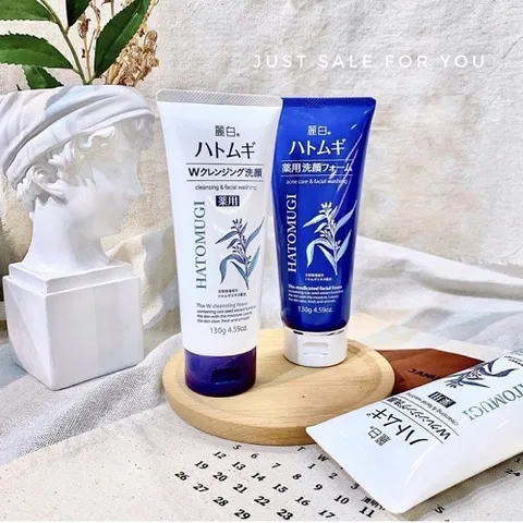 Date 2028 Sữa rửa mặt trắng sáng da cấp ẩm cho da mềm mịn hạt ý dĩ 130g nội địa Nhật Bản - Kokubo 868810