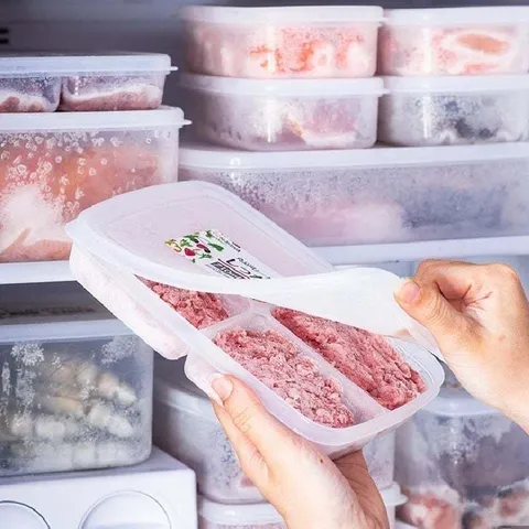 Bộ 5 Hộp nhựa đựng thực phẩm chia ngăn Nakaya nội địa Nhật Bản 868883