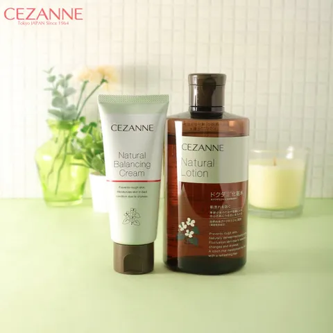Kem dưỡng CEZANNE Natural Balancing chiết xuất CICA cân bằng ẩm và săn chắc da 70g
