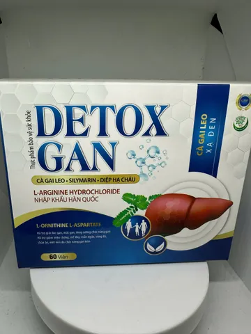 Thực phẩm bảo vệ sức khoẻ  Dextox gan Giải độc gan