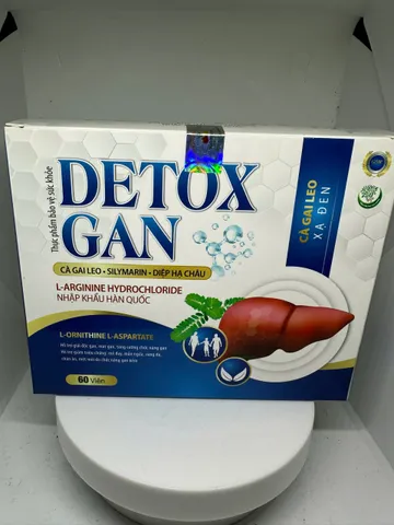 Thực phẩm bảo vệ sức khoẻ  Dextox gan Giải độc gan