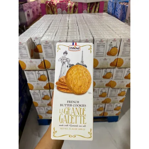 Bánh quy bơ Pháp La Grande Galette French Butter Cookies 600gr - Hàng Mỹ 869208