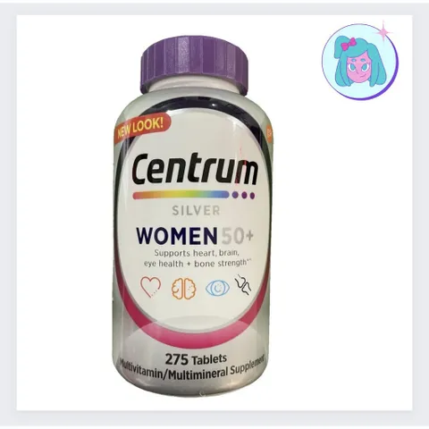 Vitamin tổng hợp Centrum Silver Nữ trên 50 tuổi 275 viên (Cam kết hàng chính hãng USA) 869226