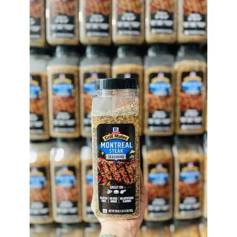 Gia vị ướp thịt bò date 2026 McCormick Grill Mates Montreal Steak Seasoning 822gr 2026 869240