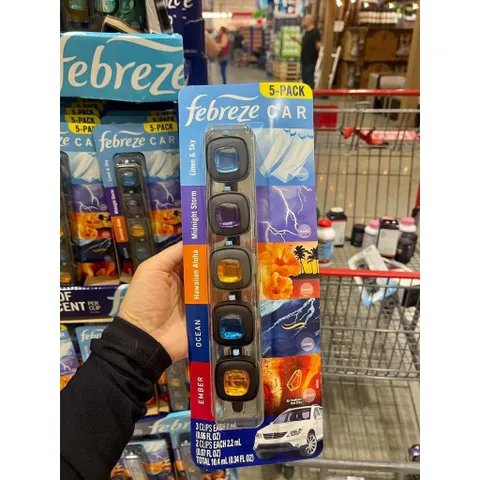 Nước Hoa Ô Tô Febreze Cao Cấp Kẹp Cửa Gió Điều Hòa Xe Hơi Febreze Car Vent Air Freshener (nhiều mùi) 869321