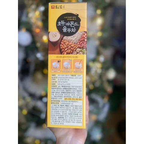 Bột Ngũ Cốc Damtuh Hàn Quốc, 50 Gói * 18G, Giàu Dinh Dưỡng, Ít Đường date 2026